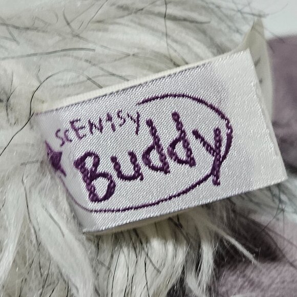 Scentsy Buddy Purple Furry Monster 7 Inch Clip On Plush Stuffed Animal Toy - Picture 5 of 7